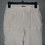 Soho  Striped Pull-On Pants Women’s W28 L33 Cropped Casual Cotton Blend Photo 3
