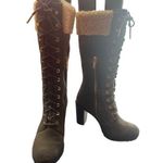 Michael Kors  Womens Green Suede Leather Mid-Calf Boots Size 7.5 SKU8108 Photo 0