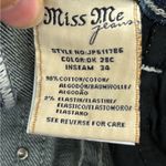 Buckle Miss me  Y2K 2000s beaded embroidered bling cross wings size 29x34.5 long Photo 10