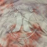 Hurley  White/Pink/Purple Tie-Dye Long Sleeve Crop T-Shirt Size S Photo 1