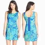 Lilly Pulitzer NWT Cathy Shift Lillys Lagoon Sea Blue Dress Size 6 Photo 1