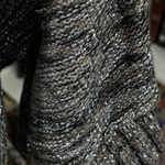 INC  Short Sleeve Sweater Taupe Metallic Size L Large Cowl Neck Photo 4