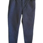 Hudson Jeans 𝅺Hudson Nico super skinny midnight stellar metallic blue shimmer black jeans Photo 0