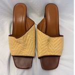 STAUD  Nevil‎ Heels Nevil Heels Summer Leather Slide Sandals EU 40 US 10 Photo 3