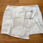 White Fox Boutique White Fox White Mini Skirt Size Medium Photo 0