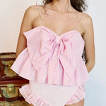 SELKIE The Baby Soft Sacre Coeur Top, Pink, Large Pink Photo 0