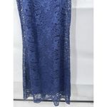 Thirty/Thirty Lace Fairy Whimsical Maxi Dress Women XL Blue Whimsigoth Milk Maid Photo 7