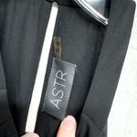 ASTR The Label Dress Women Size XS Mini Haltered Neck Sleeveless Black Flat Lay Photo 1