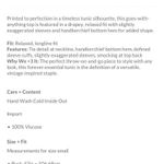 Free People NEW  Printed Bridgette Tunic Multi Color Blk Combo Size XS Oversized Photo 6