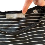 Vince Black and White Striped T-Shirt Boxy Dolman Long sleeve Photo 4