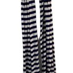 Victoria's Secret  OS Jersey Knit Scarf Navy White Pink Striped Super Soft NEW Photo 1