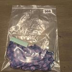 Abound ‎ Womens Ruffle Cap Sleeve Top Sheer Mesh Fitted Tee Purple XS Photo 11