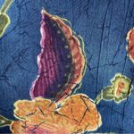 Alfred Dunner Vintage Floral Skirt Batik Sz 12 Midi Flowy Hippie Crinkly Fabric Photo 9