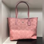 Coach  City Tote Bag In Signature Canvas # CAL49 Photo 3