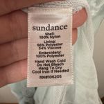 Sundance NEW ‎ Misty Dreams Lace Overlay Mini Dress Light Blue Size Medium Photo 5