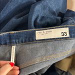 Rag and Bone Harlow High Rise Straight Leg Ankle Jeans in Nova Size 33 Photo 3