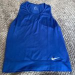 Nike Cobalt Blue Dri-Fit Racerback Tank Top Sz Small EUC #6209 Photo 1