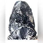 Intermix  Dress 100% Silk Animal Print Long Sleeve Sz Small Formal Party Church‍‍ Photo 5