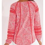 Coolibar Red Paisley Women's Blouse Photo 1