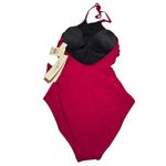 Gottex  Women's Standard Luna High Neck One Piece Raspberry US 8 Summer Vacation Photo 1