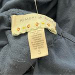 Kimchi Blue Kimchi & Blue Racerback Tank Top Textured Embroidered Appliqué Back Blue S Photo 2