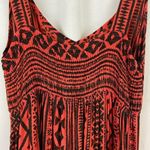Earthbound Trading Company Bohemian Tribal Tank Smocked Maxi Dress Women’s Small Photo 7