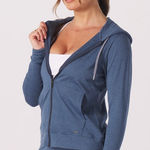 Glyder
On The Go Lightweight Zip Up Hoodie: Washed Blue Marble Photo 0