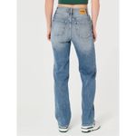Hollister Womens  Ultra High-Rise Light Wash Dad Jeans - Sz 3 Photo 2