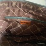 Wrangler Green Tote with Braided Handles and Structured Design Photo 10