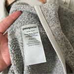 Patagonia Better Sweater Quarter Half Zip Sweater Heather Cream Womens Medium Photo 4