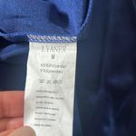 Women's Satin One Shoulder Cut Out Long Sleeve Bodycon Sexy Mini Dress M Blue Size M Photo 8