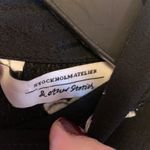 & Other Stories & Other Stories Black Butterfly Print Mock Turtleneck Dress Size 2 Photo 4