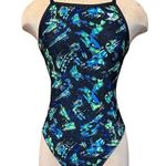 TYR Swimsuit Emulsion Diamondfit One Piece 30 S Small Green Photo 0