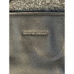 Dana Buchman  Metallic Tote Handbag Large Faux Leather Shoulder Bag 9.5x15 Retro Photo 2