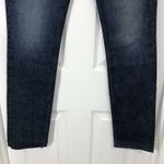 3x1 Women's Medium Wash High Rise Cut Off Raw Hem Straight Leg Jeans Size 26 Photo 2