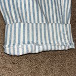 Levi's 900 Series Silver Tab 80s Vintage Straight Leg Blue White Railroad Stripe Photo 6