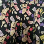 Nicole Miller  Multicolor Ticket Print Skirt Photo 1