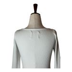 Citizens of Humanity  Shirt Women XS‎ White Iris Ribbed Cutout Neck Top Tee Sexy Photo 4