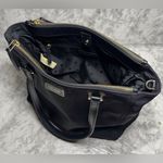 Kate Spade  New York Dawn Tote Bag Medium Black Purse Magnetic Snap Zipper Logo Photo 3