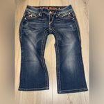 Rock Revival  Stephanie capri crop cropped Blue Women's Jeans denim Photo 3