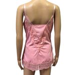 Rhonda Shear Shapewear Camisole Coral Pink Lace Details Padded Adjustable 1X Photo 6