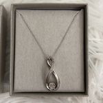 Zales  Sterling Silver Necklace Photo 1