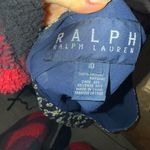 Ralph Lauren  Vintage Navy Blue Floral A-Line Skirt Photo 2