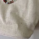 Mud Pie  Bride Tote Bag with Tan Handles Photo 2