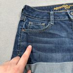 Arizona Jean Co Denim Jean Shorts Womens 5 Blue Low Rise Medium Cuff Distressed Size undefined Photo 5