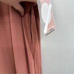 Birdy Grey Kira Chiffon One Shoulder Bridesmaid Maxi Dress Chiffon Desert Rose S Photo 5