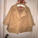 Sunny Leigh  Beige Trench Coat Photo 0