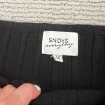 Lounge Revolve SNDYS  Baha Ribbed Skirt in Black Photo 3