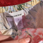 Jones New York Jones‎ New York Sport  Floral Print Skirt Easter Spring SIZE 6 Yellow Linen Photo 2