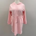 Torrid  Light Pink Mini Fleece Hoodie Sweatshirt Dress - New - Size 14/16 (1) Photo 2